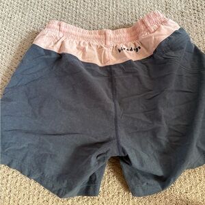 Birddogs Pink and Gray Boomstick Shorts